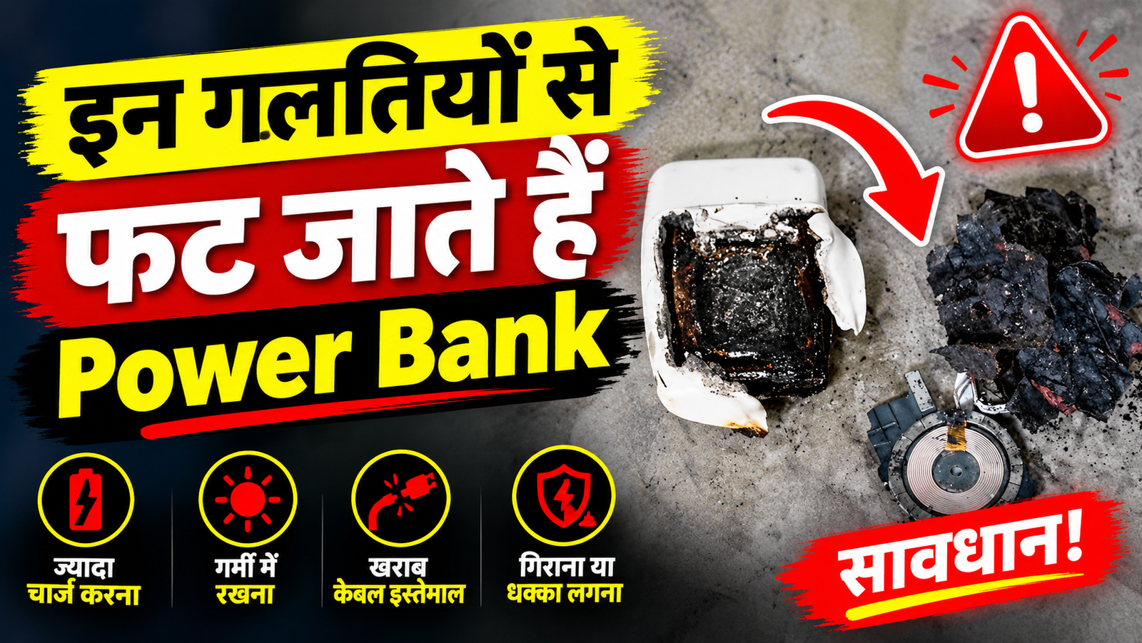 पावर बैंक क्यों फटते हैं? इन 5 गलतियों से बढ़ जाता है ब्लास्ट और आग का खतरा